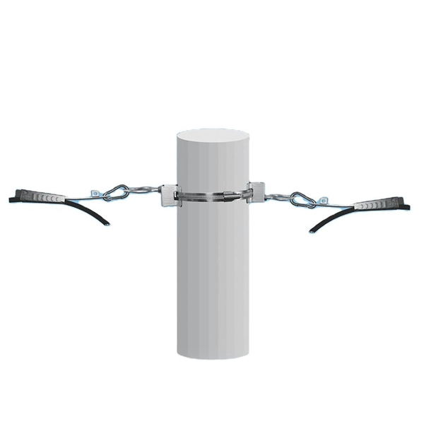 Cable tray connection flat iron