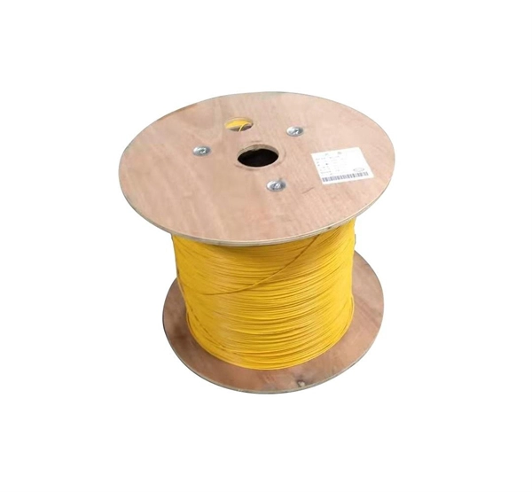 How to connect fiber optic cable to electrical wire 